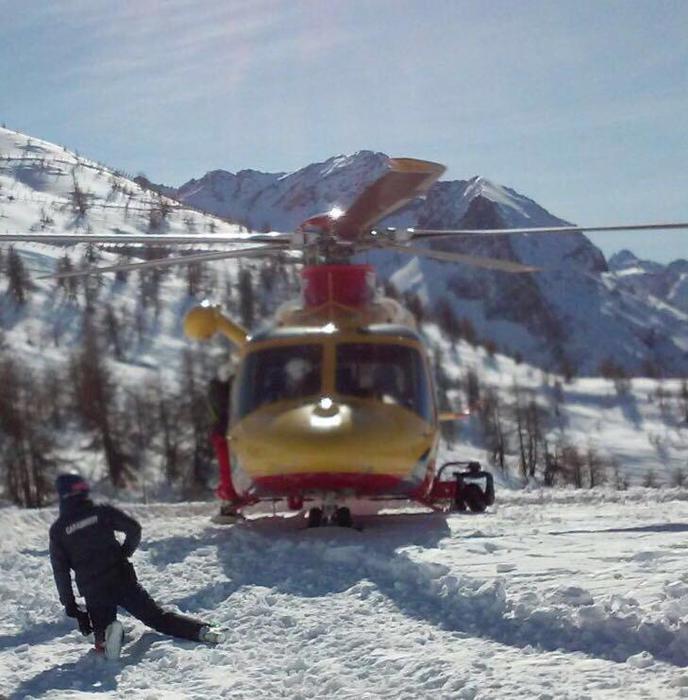 Val di Susa cade dagli sci