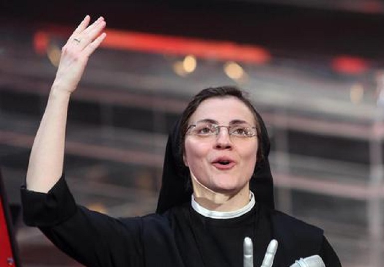 Ballando con le stelle, Suor Cristina: "Dopo la vittoria a The Voice..." (foto Ansa)