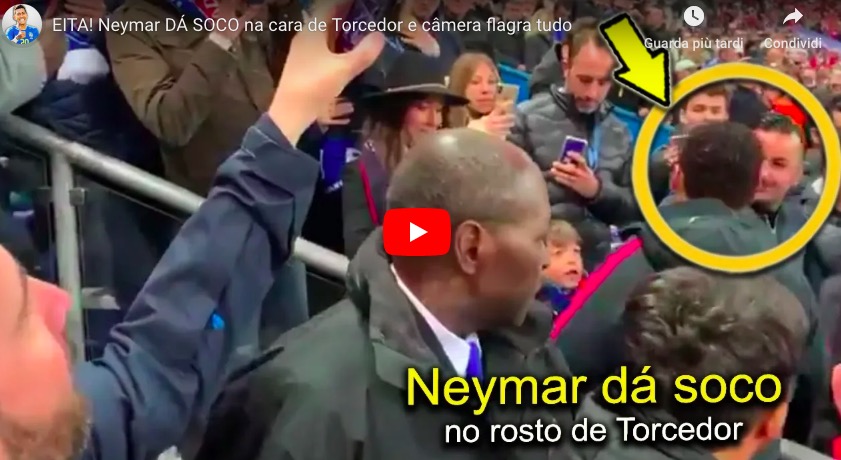 Caos Psg, Neymar colpisce tifoso e Ben Afa trolla: "Sono abituati a subire rimonte..."