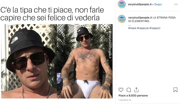 Clementino superdotato? Il rapper pubblica una foto imbarazzante, poi la rimuove