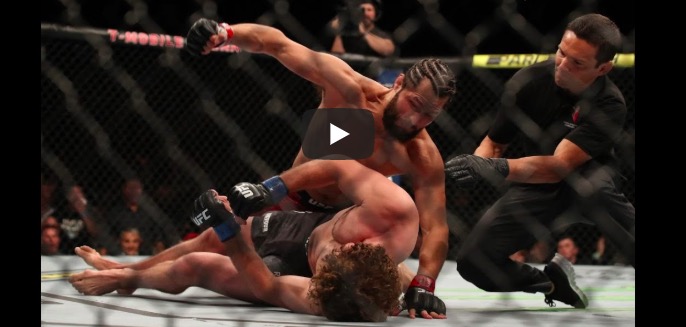 UFC, la ginocchiata di Jorge Masvidal è letale: avversario ko dopo 5 secondi, è record. VIDEO