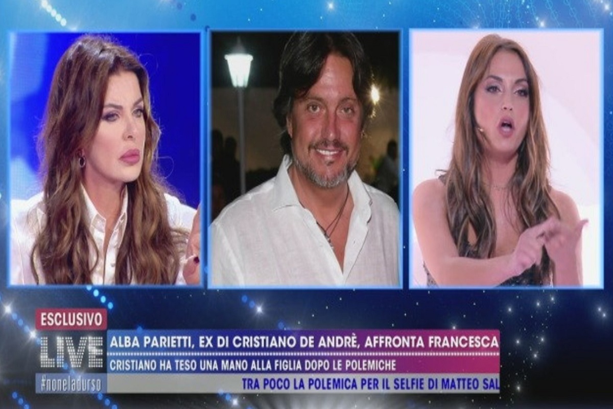 Alba Parietti contro Francesca De André