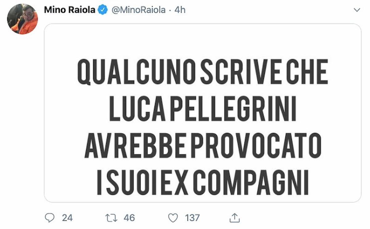 Luca Pellegrini Kolarov lite Raiola smentisce su Twitter