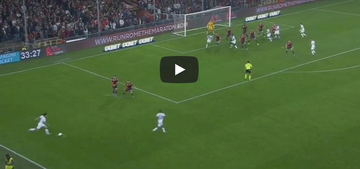 Sandro Tonali Genoa Brescia YouTube video con il suo gol su punizione