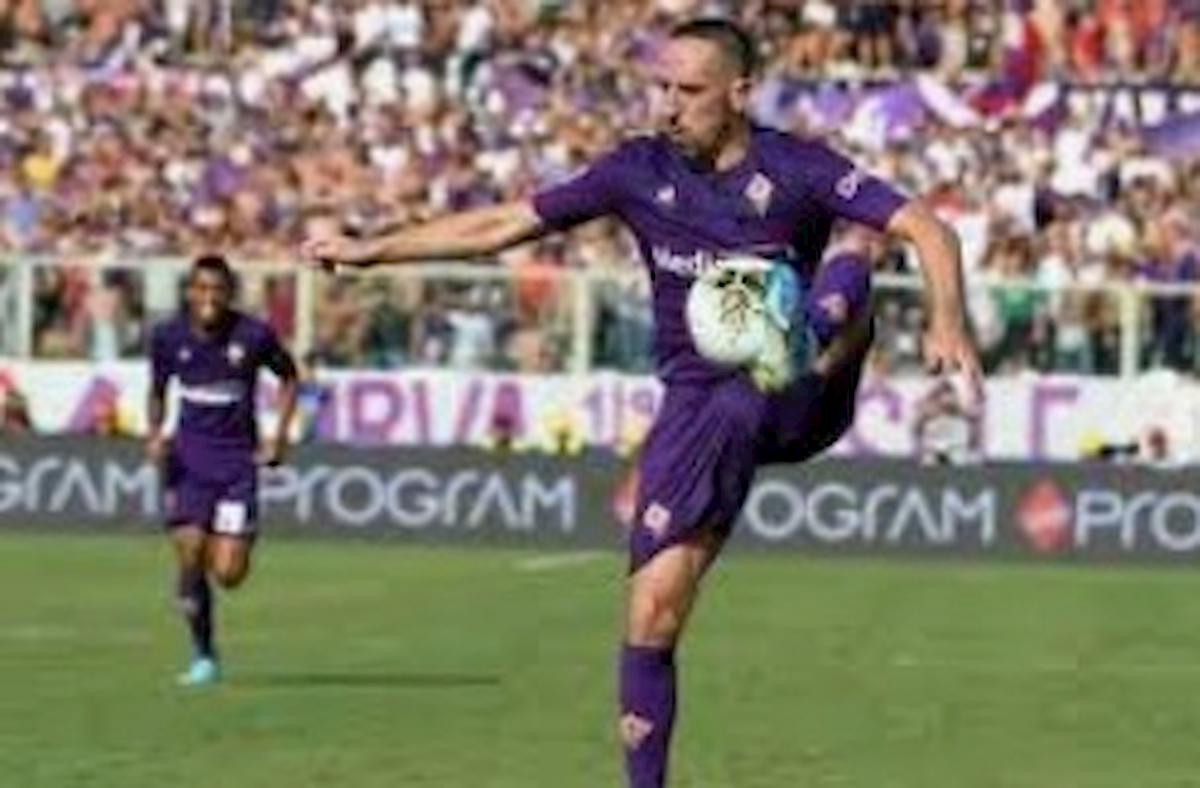 Ribery, infortunio Fiorentina-Lecce: subito in ospedale, ecco perché
