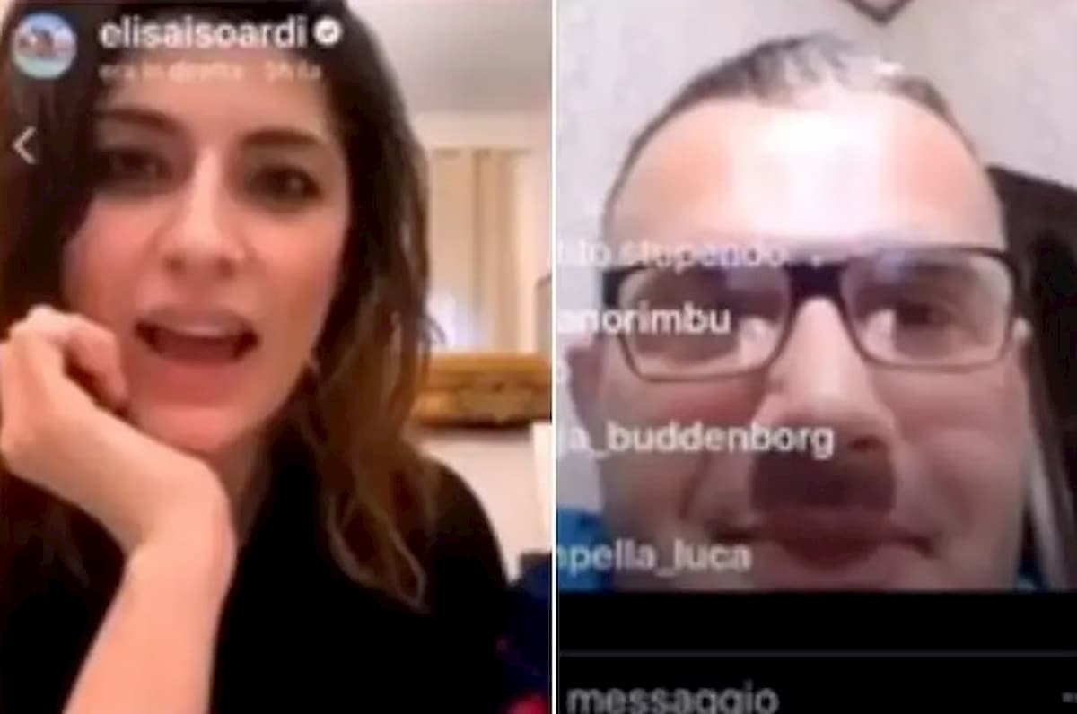 Elisa Isoardi in videochiamata con sconosciuto, la gaffe della conduttrice