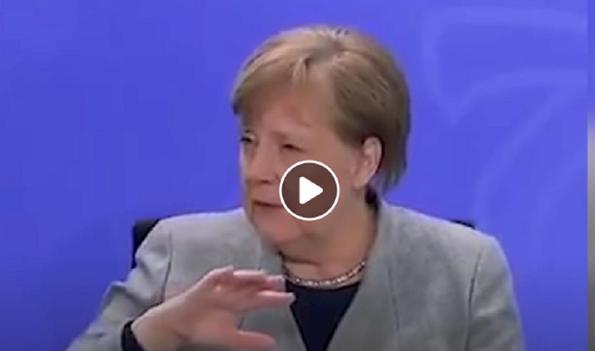 Merkel social: spiega il contagio e l'epidemia
