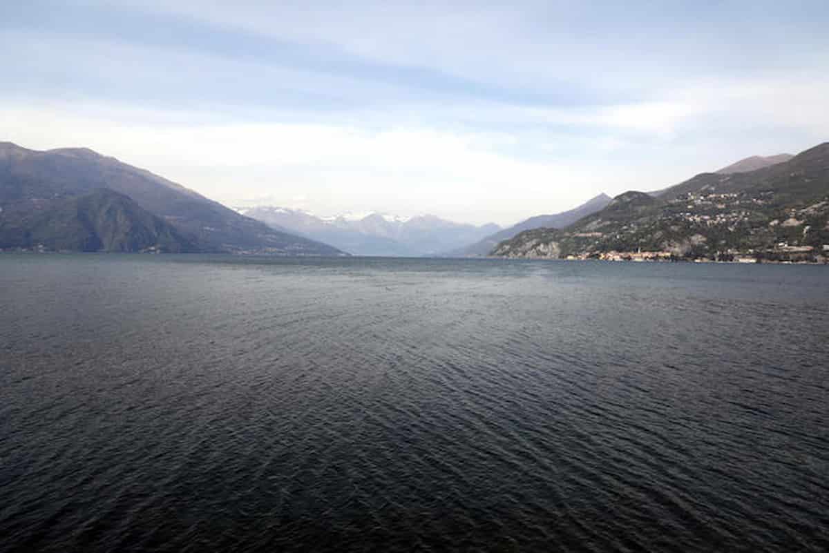 Lago di Como scontro barche