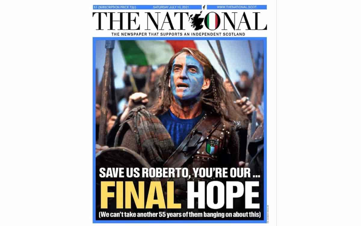 Mancini Braveheart Scozia