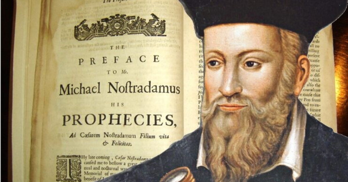 2023 secondo Nostradamus: una grande guerra, rovina economica, catastrofe climatica, fosche previsioni