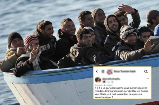 Migrnti in aumento, scafisti cercansi, annuncio su Twitter: "immigrazione da Sfax in Tunisia, verso l'Italia",