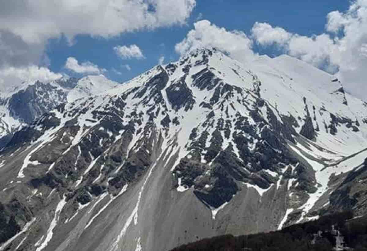 Gran Sasso, foto d'archivio Ansa