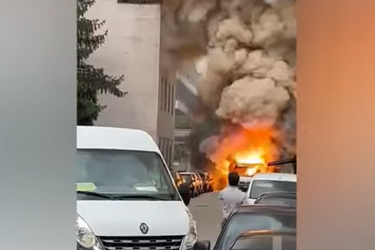 Milano, il video del momento dell'esplosione