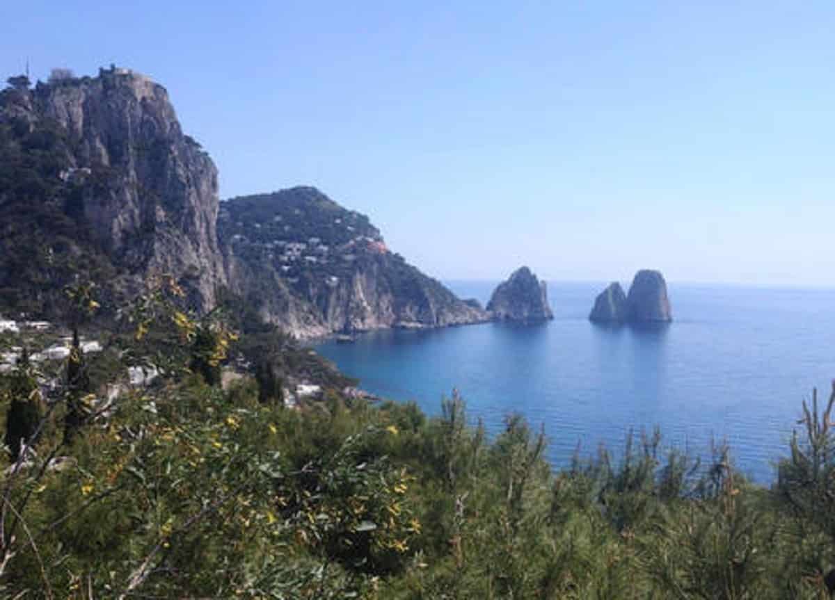 Cadavere recuperato a Capri, foto d'archivio Ansa