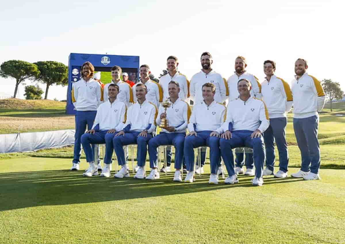 Roma, teatro del golf mondiale con la prestigiosa Ryder Cup (29 settembre-1 ottobre). Foto Ansa