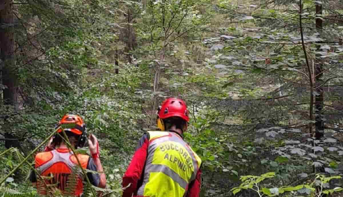 Chiusaforte, cade per 70 metri: morto escursionista nella zona di Cima di Terrarossa. Foto d'archivio Ansa