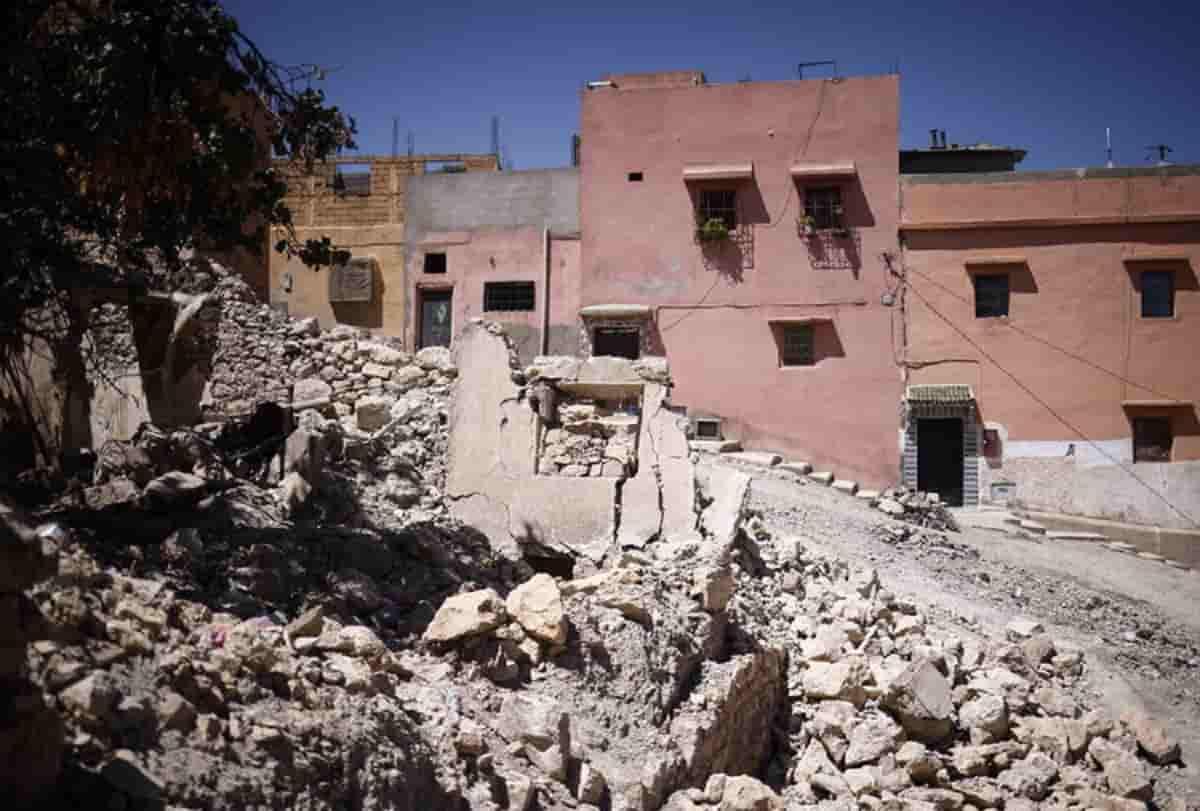 Terremoto in Marocco, foto Ansa