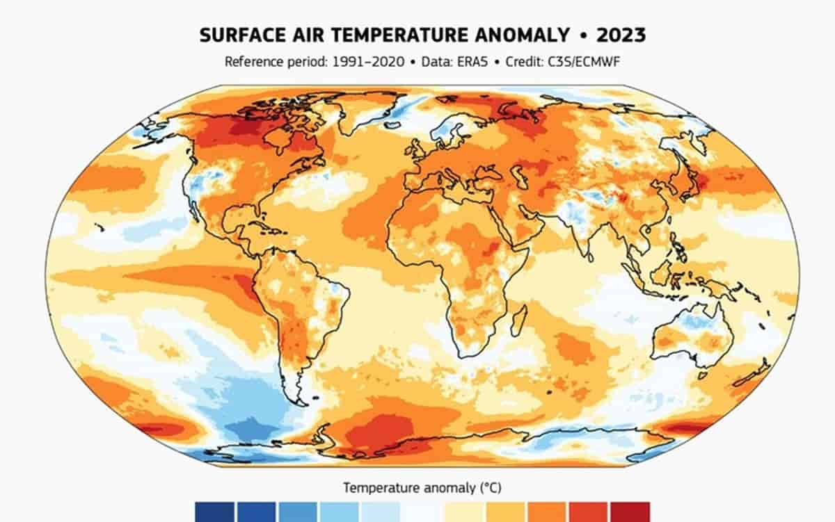 2023 anno più caldo di sempre. Ecco otto cose che forse non sai e che ti spaventeranno. Foto Ansa