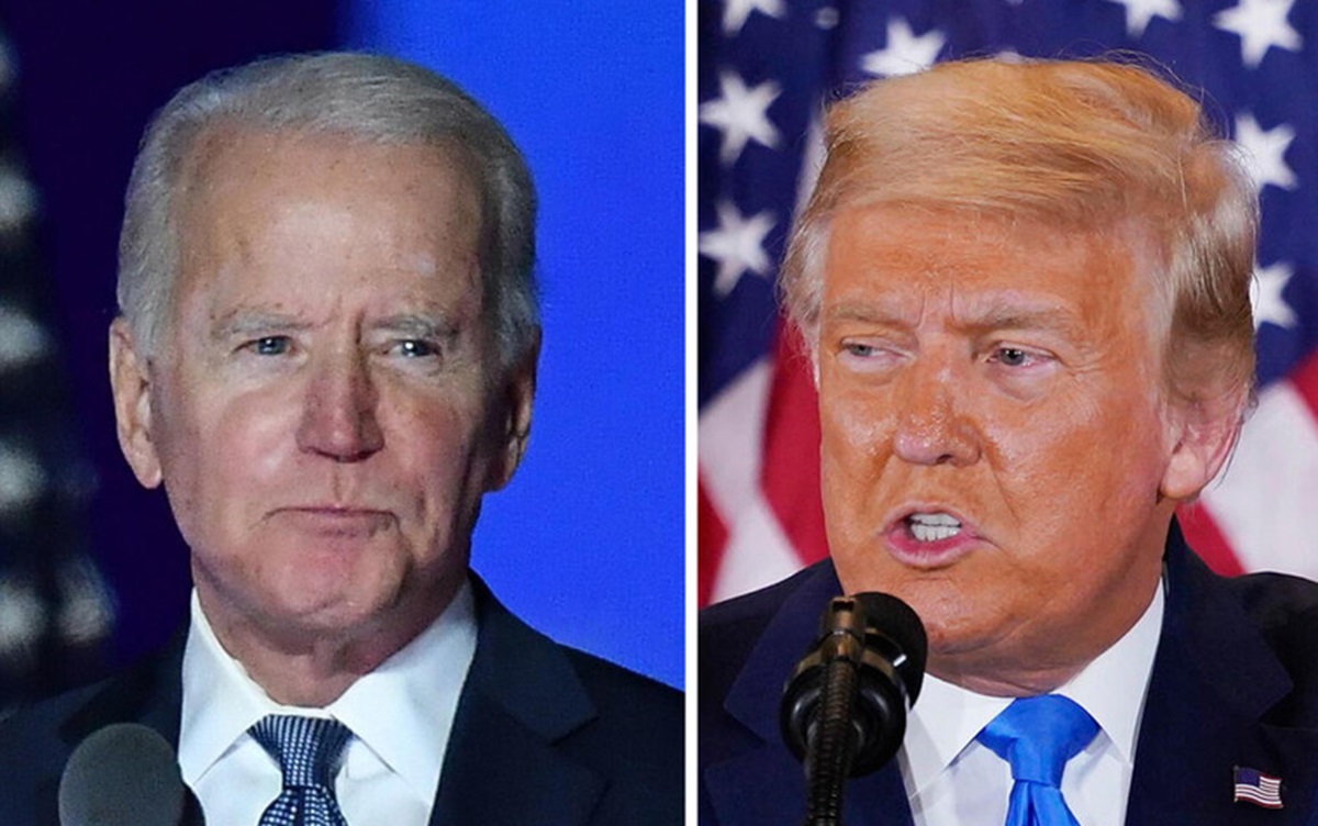 Joe Biden e Donald Trump FOTO ANSA