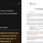 mail truffa agenzia entrate