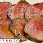 Roast-beef o rosbiffe, Pellegrino Artusi insegna come si cucina: forno o spiedo? lombata, bestia giovane, almeno un chilo