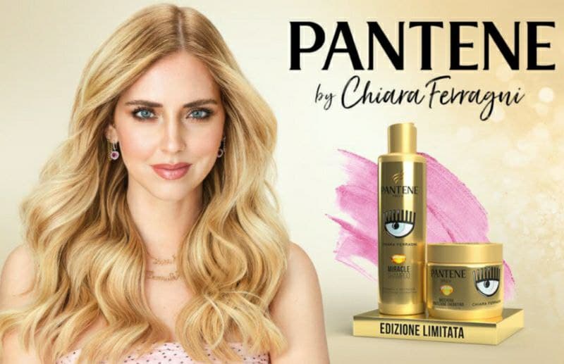 chiara ferragni pantene