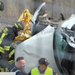 auto contro camion a Milano