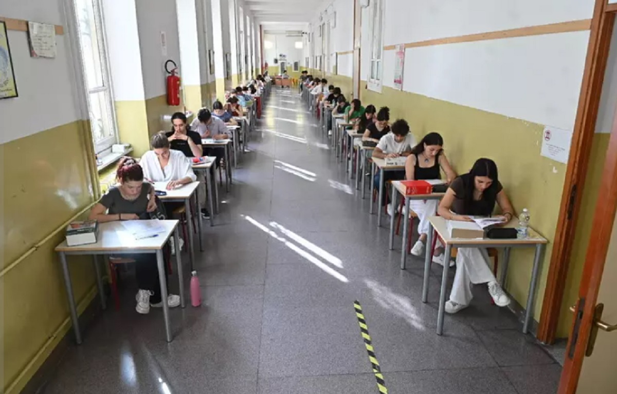 Maturità, foto Ansa d'archivio