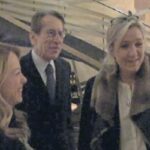 Marine Le Pen con Giorgia Meloni