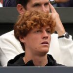 Sinner in tribuna a Wimbledon