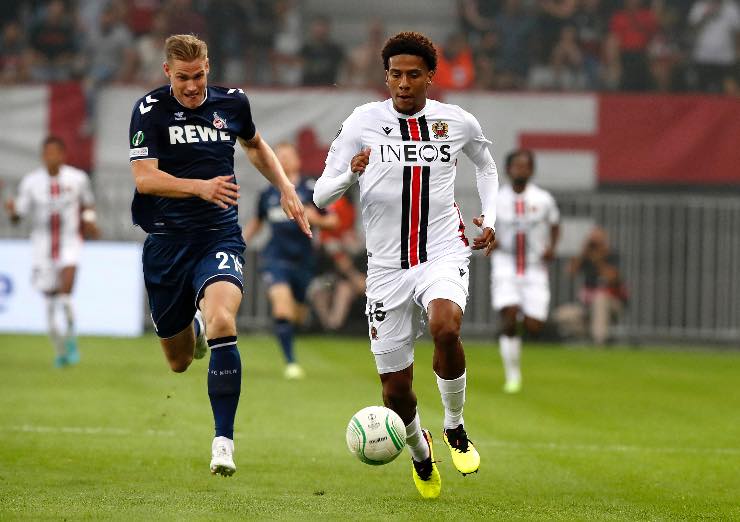 Todibo in azione con la maglia del Nizza