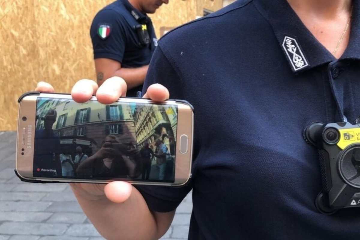 body cam forze di polizia