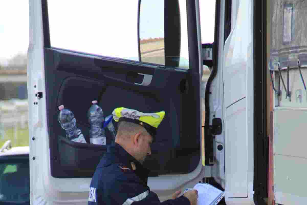 Controlli su un camion