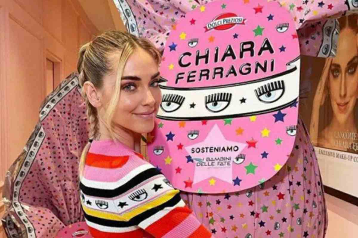 Chiara Ferragni presenta le uova pasquali 