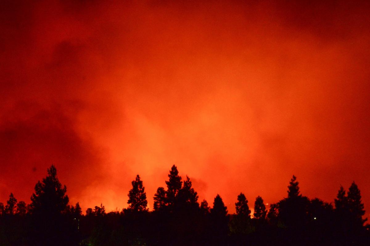 Maxi incendi boschivi tra California, Oregon e Canada: distrutti quasi 170mila ettari di vegetazione