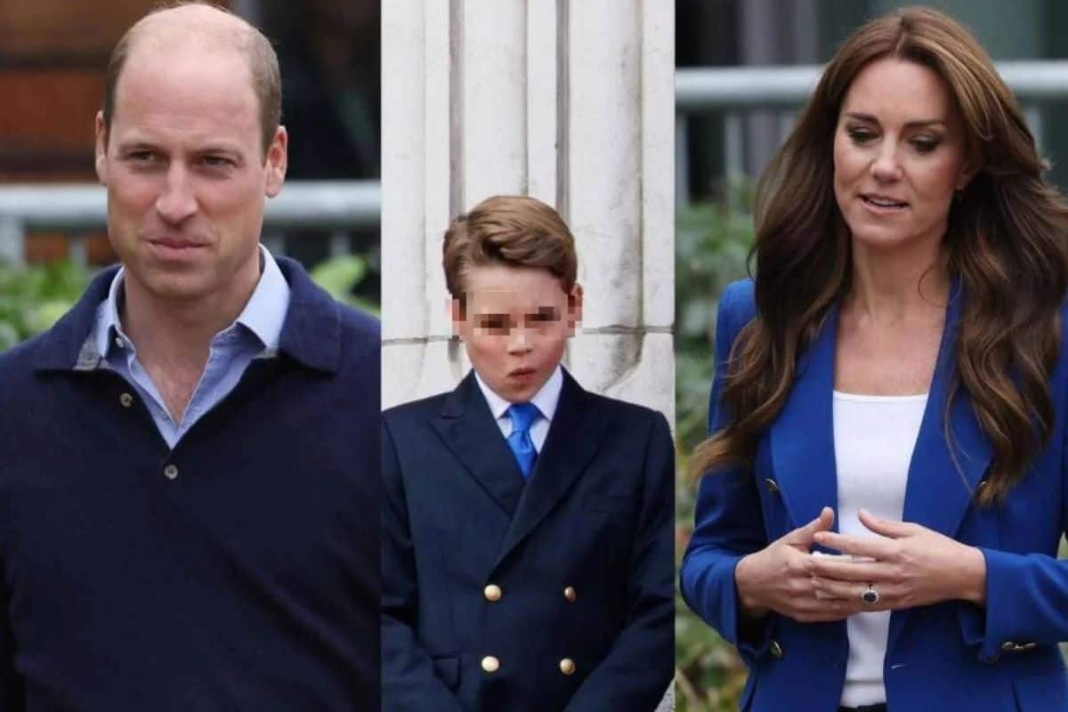 Kate, William e il principe George