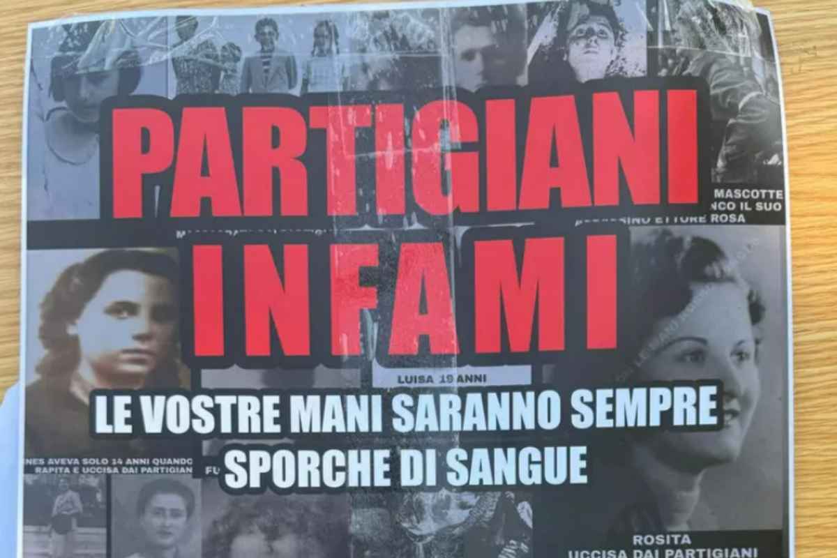 manifesti contro partigiani