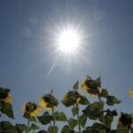 Un sole splendente, ma troppo caldo