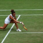 Jasmine Paolini durante la finale di Wimbledon