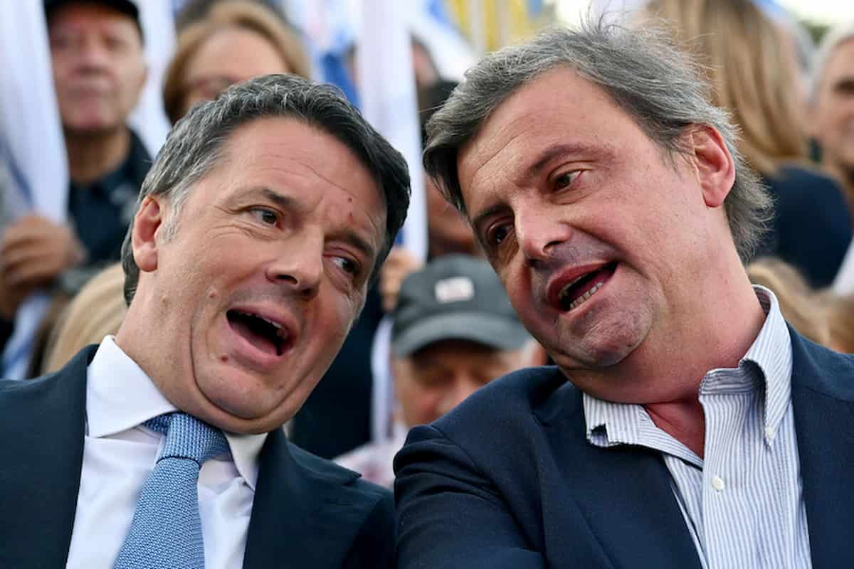 Renzi e Calenda cinguettavano, poi hanno litigato