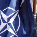 Una bandiera della NATO