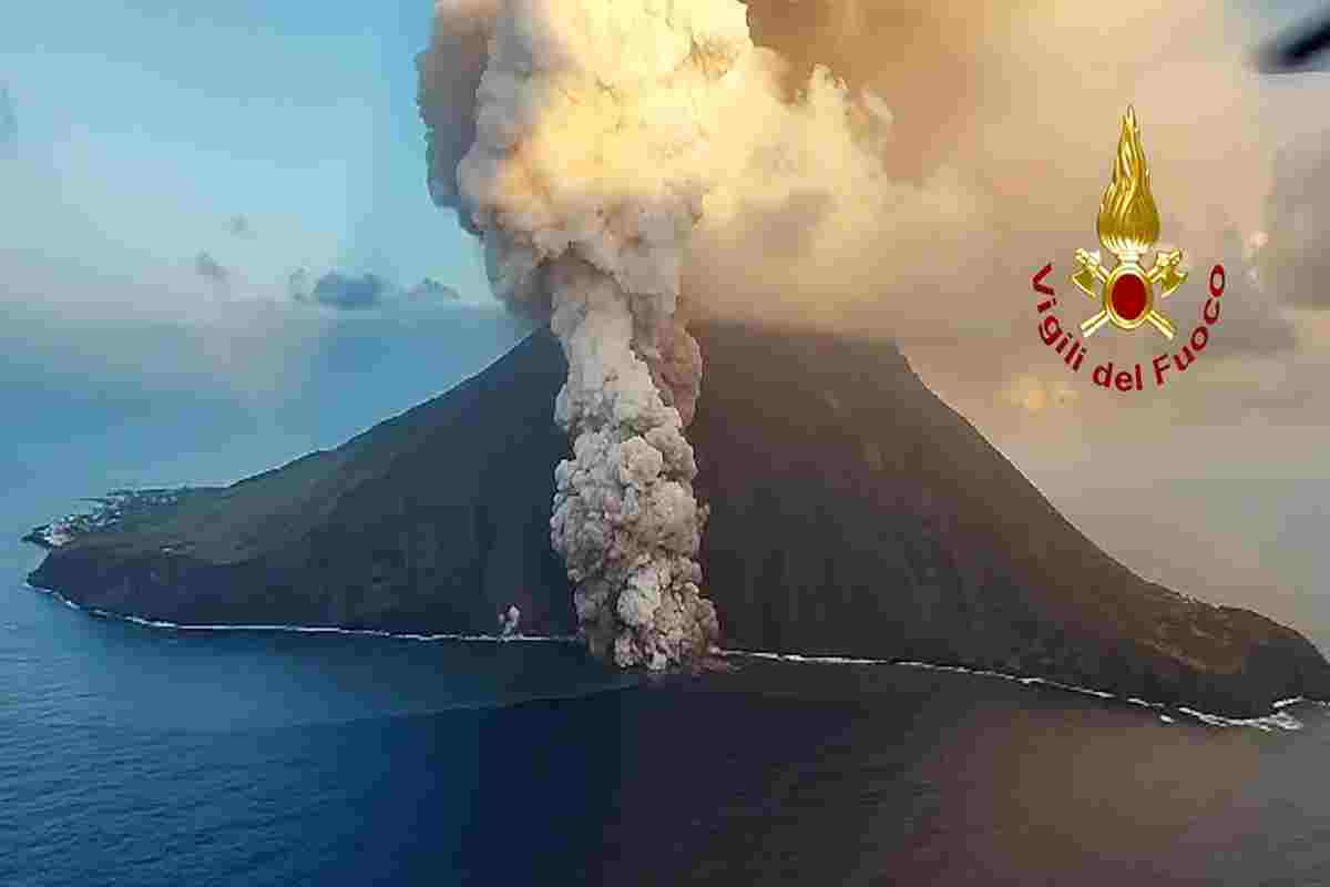 Eruzione dello Stromboli