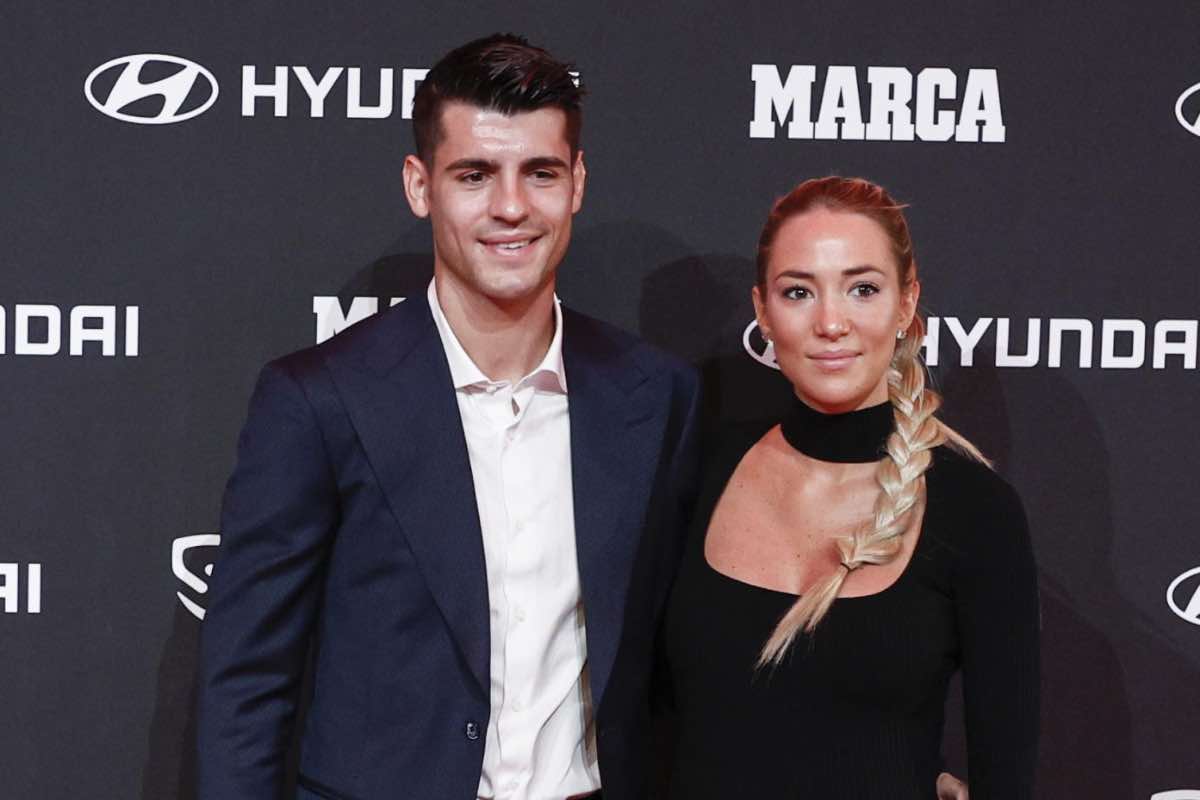 Alvaro Morata e Alice Campello