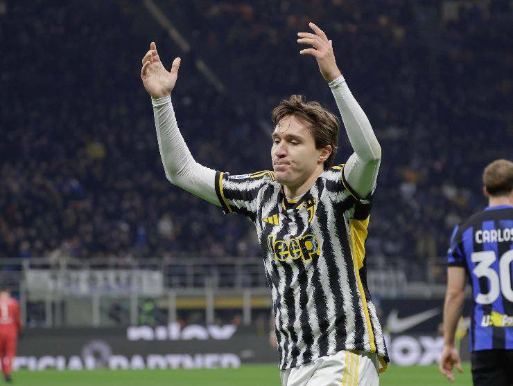 Federico Chiesa si lamenta