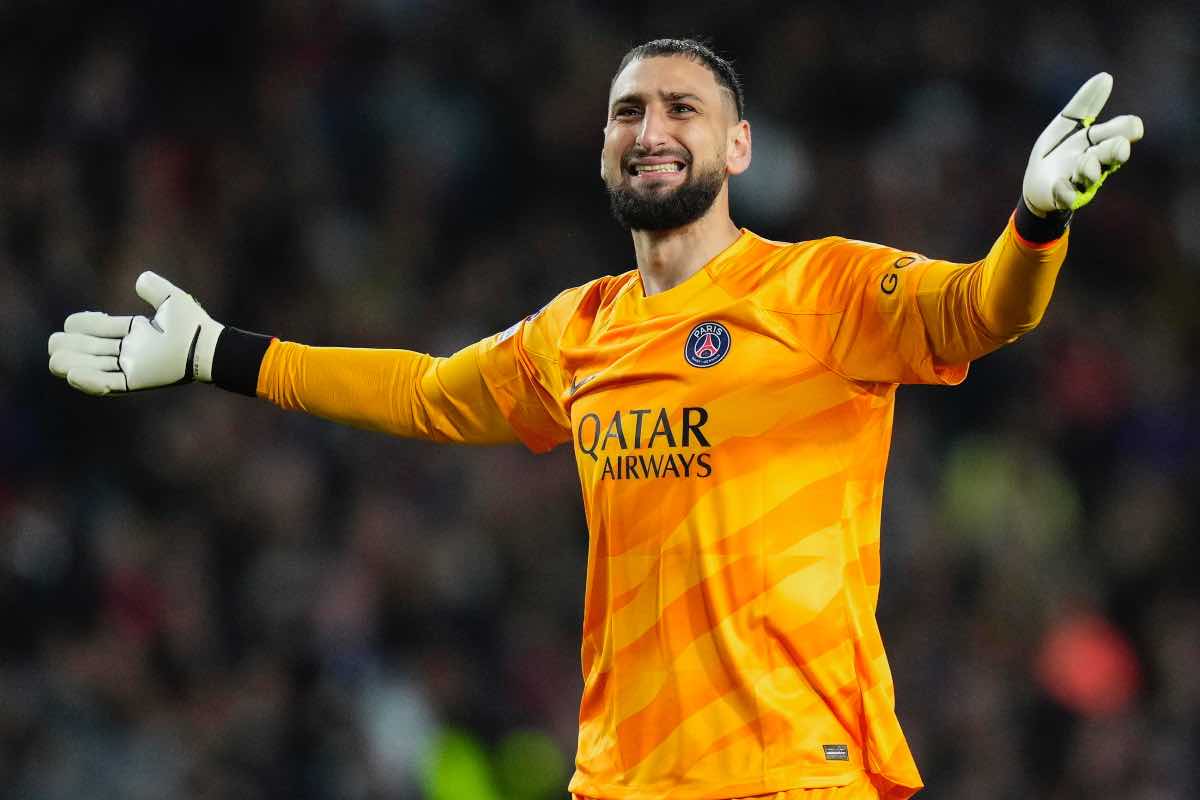 Donnarumma con la maglia del Psg