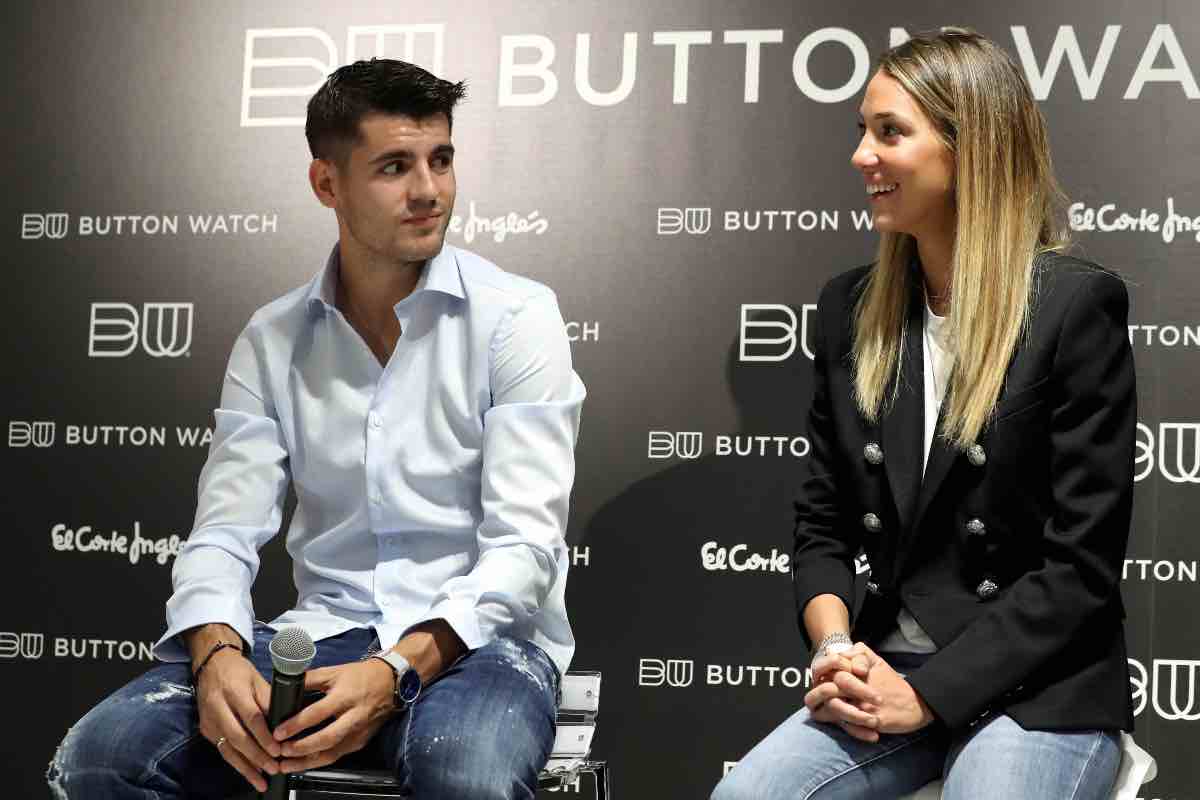 Alvaro Morata e Alice Campello