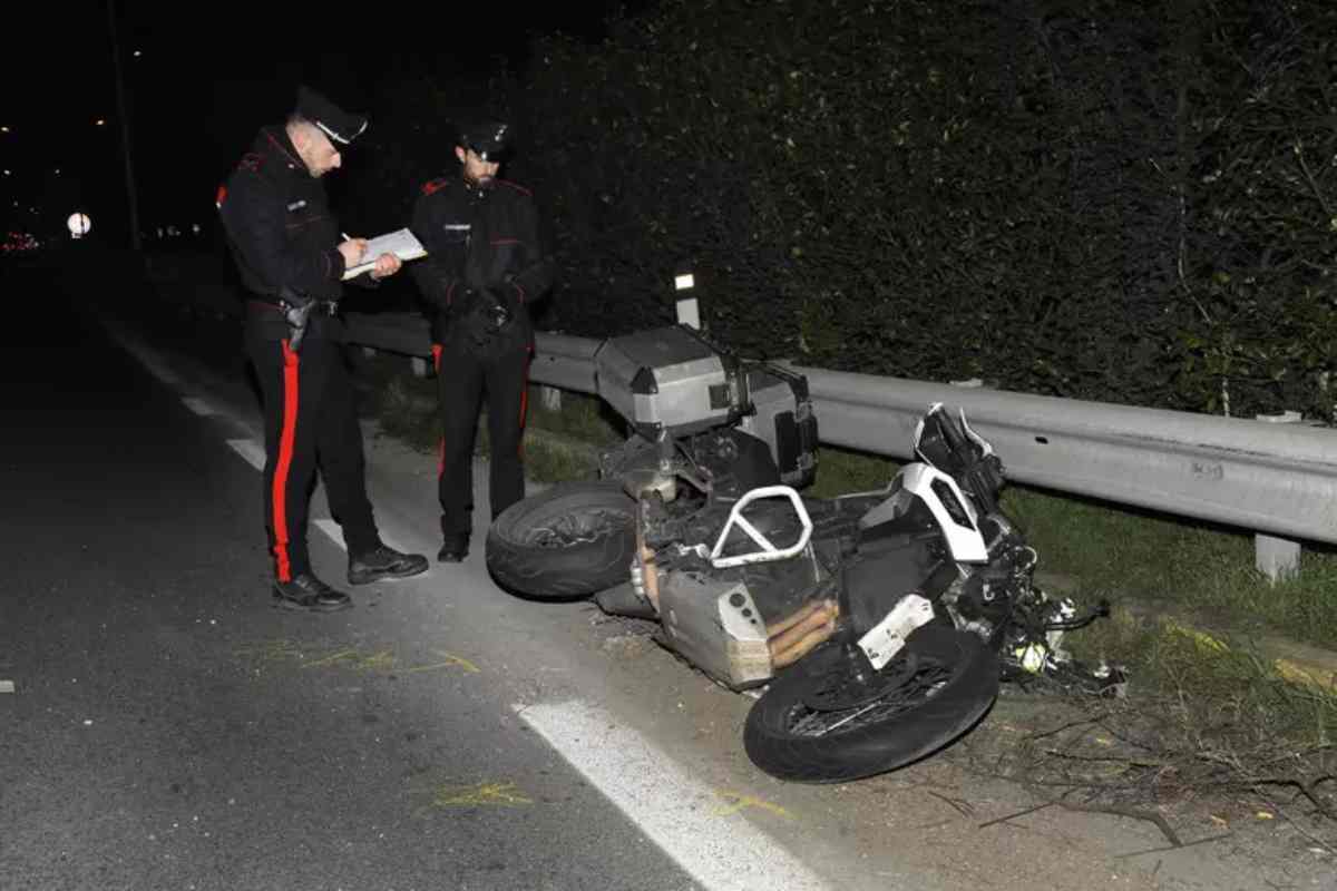 Il luogo dell'incidente a Cavallino che è costato la vita ad una coppiadi turisti tedeschi