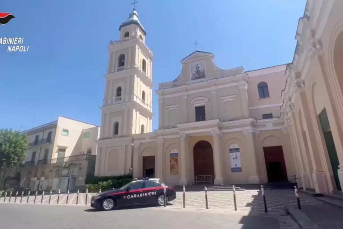 Afragola, la città in cui sono stati rapinati i due frati