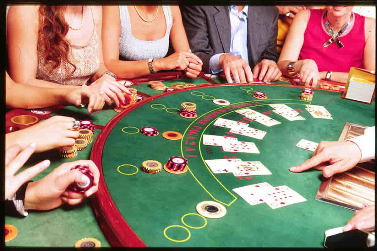 Tavolo da gioco al casinò