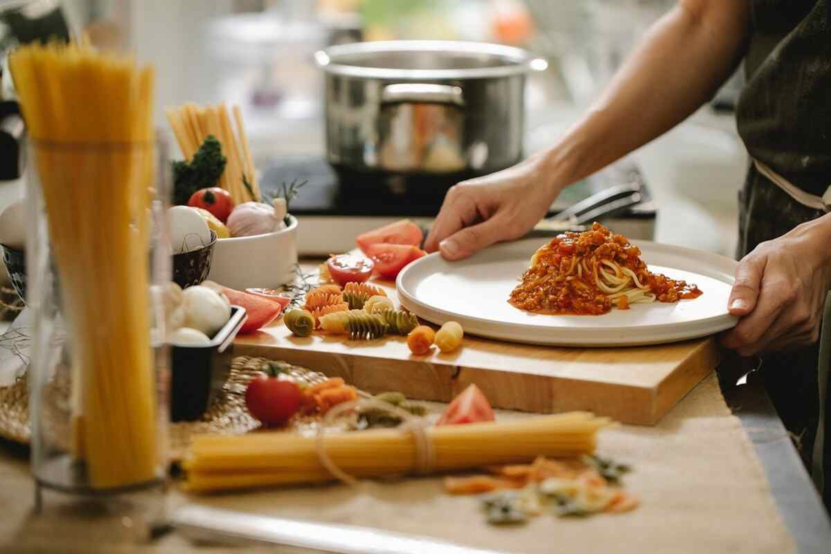 cucinare degli spaghetti